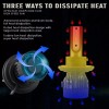 MHK Lighting Ultra LED Bulbs Pair for Polaris RANGER 800