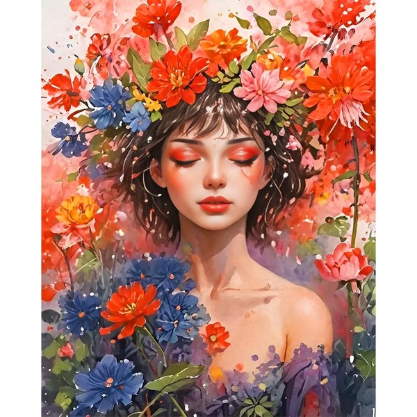 mjcakrn Paint by Numbers for Adults, DIY Adult Paint by