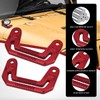 GLOBLED A-Pillar Windshield Light Mount Hood Cowl Mount Brackets Compatible