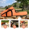 Portable Orange Oxford Chainsaw Carrying Bag Case Protective Storage Bags