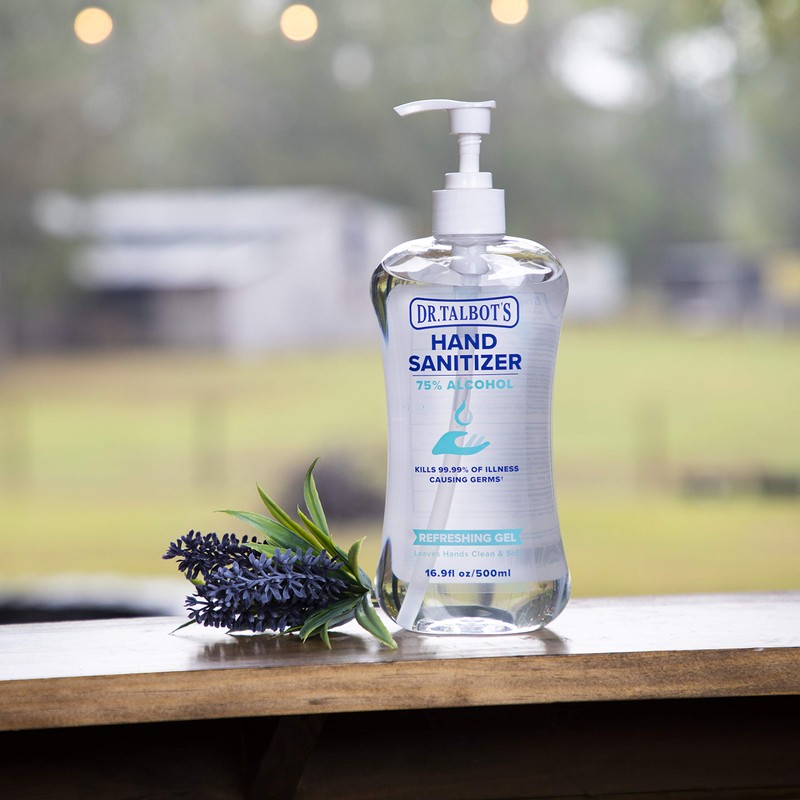 Dr. Talbot's Refreshing Gel Hand Sanitizer With Easy Pump, Fragrance