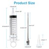Syringes 100 ml, Large Plastic Syringe, 100 ml, Reusable, Dosing