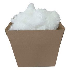 Filling Cotton Polyester 1 kg Craft Cotton Cushion Filling Washable for Filling Pillows, Decorative Cushions, Cuddly Toys, Perfect for Crafts and Decorating