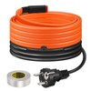 BDDFOTO Heating Cable - Pipe Heating 25W/m for Gutters and
