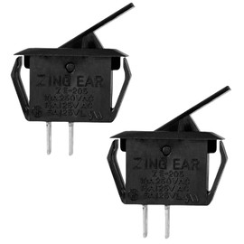 2-Pack Furnace Interlock Door Switch Compatible with Goodman 0130M00243 250VAC, Replacement for Amana B1370818, Furnace Door Switch for Various Furnaces and Ovens
