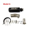 For CF-Moto 450SR 450SS 450NK All Years Black Muffler Tips