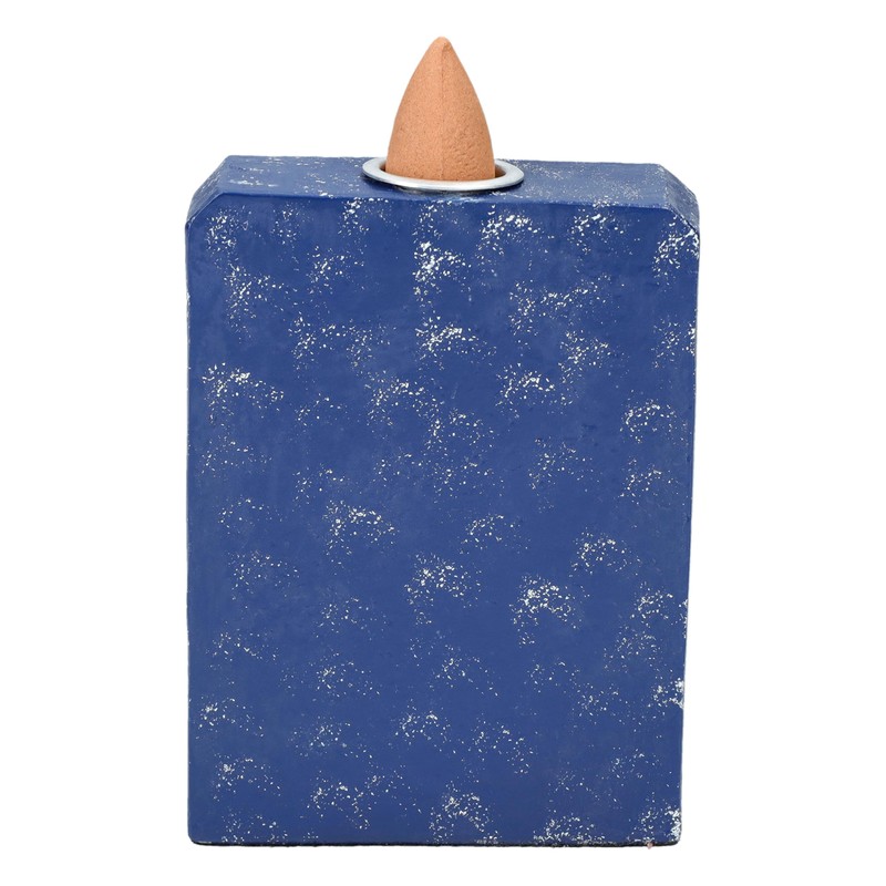 Mystical Wolf Moon Phases Backflow Incense Holder Wiccan Style Artificial