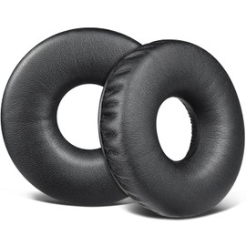 SOULWIT Replacement Earpads for Sony MDR-XB650 BT (MDRXB650) Wireless Headphones, Ear Pads Cushions with Soft Protein Leather and High-Density Memory Foam - Black