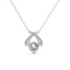 Cate & Chloe Eloise White Gold Pendant Necklace, Women's 18k