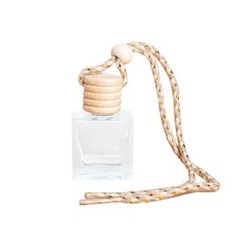 6 Pcs Hanging Car Air Freshener Aromatherapy Diffusers Car Essential Oil Diffuser Pendant Refillable Fragrance Car Diffuser Bottle Empty Perfume Car Diffuser Bottle