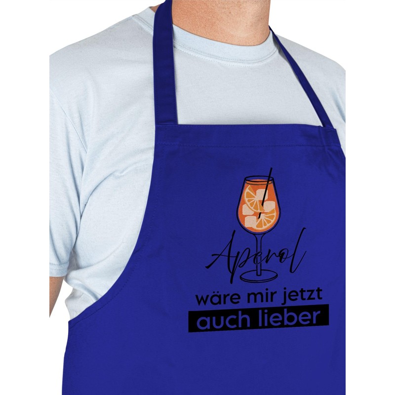 Shirtracer - Apron – Statement – Adult – Aperol Would