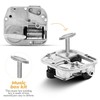 Alipis Music Box Winding Key 6pcs Silver Plated Metal Winder