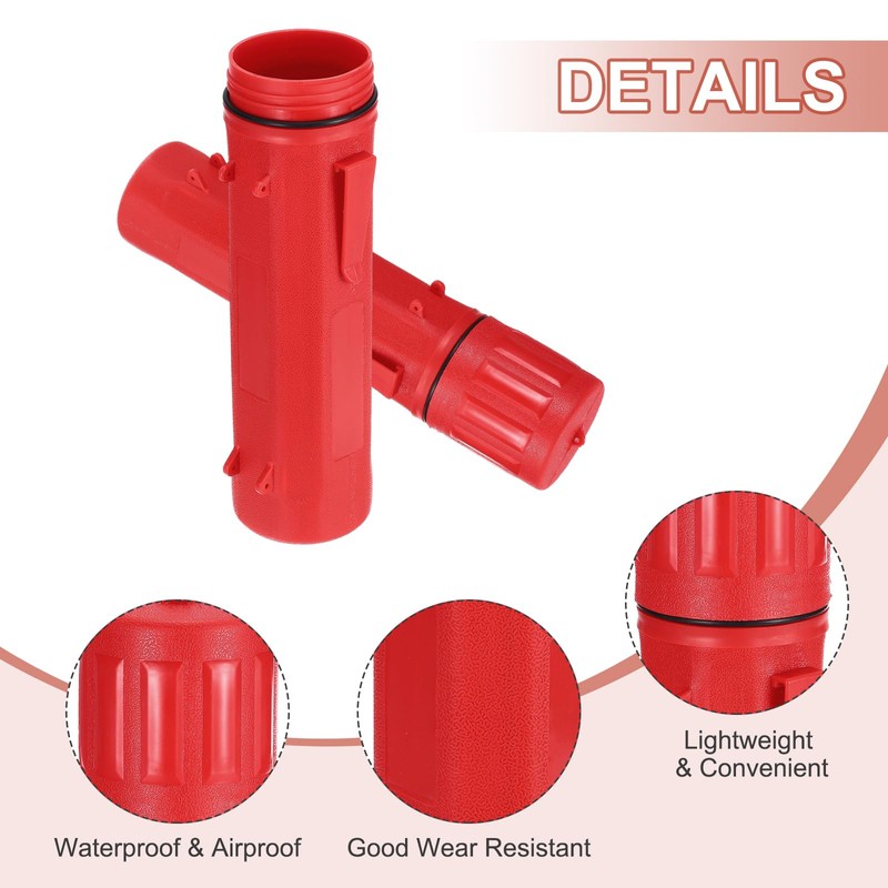 sourcing map Welding Rod Storage Tube, 14 Inch Tungsten Electrode