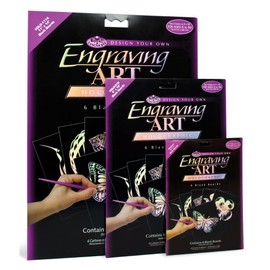 Royal & Langnickel Engraving Art Holographic 5 x 7 inch Blank Board (Pack of 6)