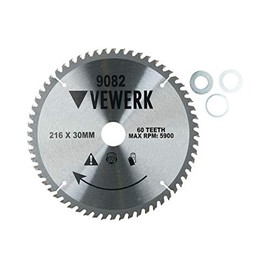 216mm x 30mm TCT Tungsten Carbide Tipped Circular Saw Blades 60 Teeth
