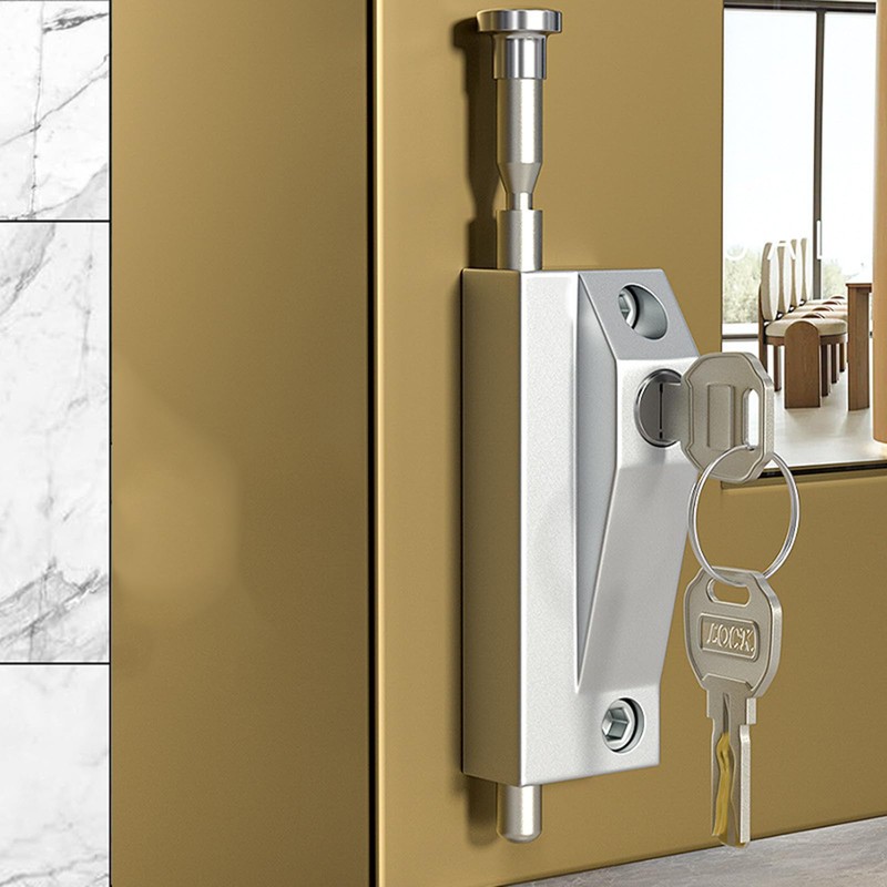 High - Quality Alloy/Stainless Steel Patio Door Lock Keyed with