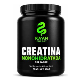 Creatina Monohidratada 500g Micronizada Sin Sabor Kaan                                                                                                