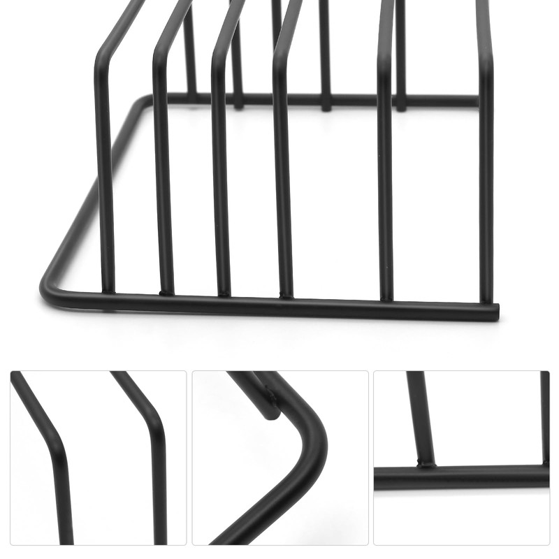 PWGHWG Chopping Board Holder Black Chopping Board Holder Steel Chopping
