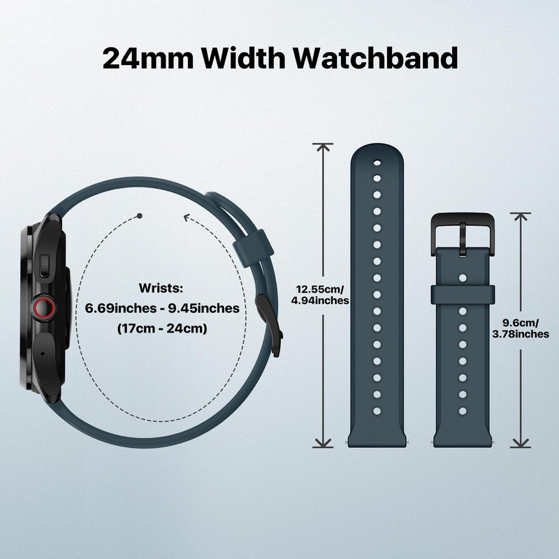 Ticwatch Pro 5 Watch Band, for TicWatch Pro 5 24mm
