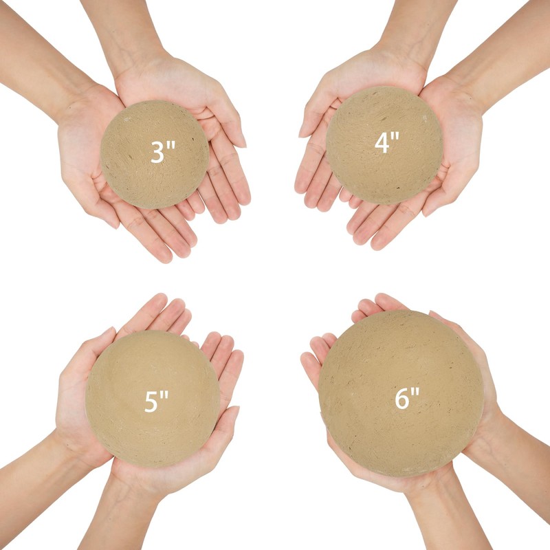 Skyflame 3" Ceramic Fire Pit Balls, Set of 15 Round