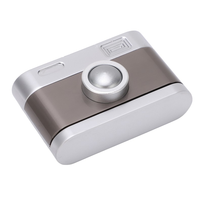 Camera Shaped ADHD Push Slider Toy Adult Metal Press Click