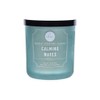 Contemporary and Richly Scented Candle "CALMING WAVES" in Medium Jar