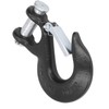 3/8in Clevis Safety Hook Steel 18000lbs Limit Capacity Antirust for