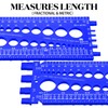 Hoteam 2 Pieces Nut Bolt Thread Gauge Checker Plastic Bolt