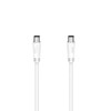 Hama Antenna Cable for Coax Plug to Coax Fem 20.0