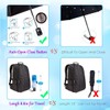 NOOFORMER Travel Mini Automatic Umbrella Auto Open/Close Small Compact Lightweight