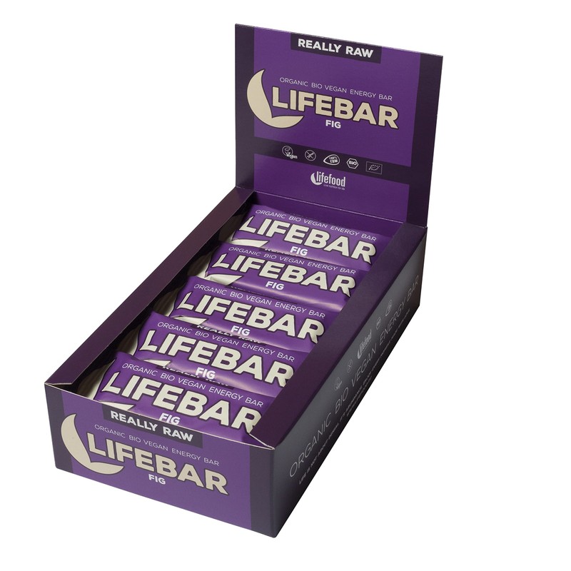 lifefood Lifebar Fig Pack of 15 (15 x 47 g)