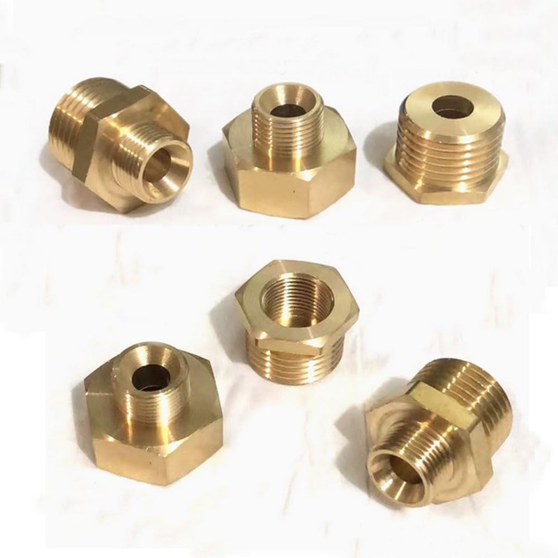 Brass Tap Adapter, Pipe Fitting Converter EU G1/2 Thread to
