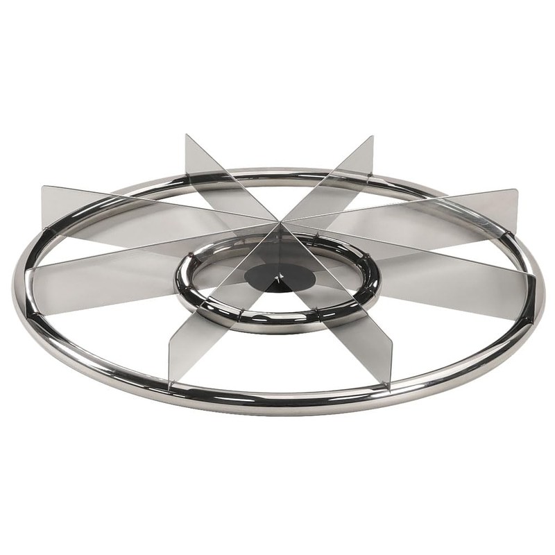 LRUI 16 Inch Round Pizza Cutter, Heavy Duty Stainless Steel