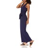 The Drop Women's @caralynmirand Sleeveless Wrap Jumpsuit, Navy, XXS