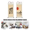 2pcs Blank Hanging Scroll Chinese Xuan Paper Chinese Calligraphy Blank