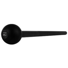 Retrospec Steel Macebell 5 to 30lbs for Men & Women Steel Mace Strength Training & Full Body Workouts, Matte Black