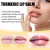 Turmeric Lip Balm for Dark Lips - Long Lasting Moisturizing
