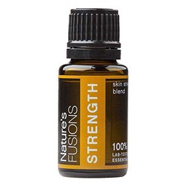 Nature's Fusions Strength, 100% Pure and Natural Essential Oil Blend for Aromatherapy and Topical Use, .5 Fl Oz (Pack of 1) (15 mL)