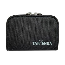 Tatonka Plain Wallet RFID B – Small Wallet with RFID Protection and Coin Compartment, Compartments for Credit Cards, Bank Cards etc. Dimensions: 11 x 7 x 2 cm, black, Wallet with RFID blocker