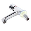 Delay Faucet Bathroom Tap Faucet Plated Chrome Self-Closing Water-Saving Delay