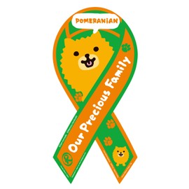 Ribbon magnet OPF Pomeranian Orange