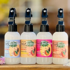 NEW Fermented Rice Water for Hair Growth - Infused with Rosemary, Biotin, Caffeine, Keratin Vegan Non-Greasy Spray Naturally Thicker, Longer, Softer Men & Women (8 OUNCES, Lavender Bergamot)