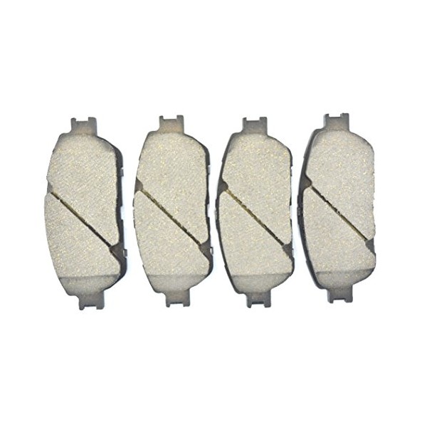 Dash 4 MD906 Premium Brake Pad, Semi-Metallic