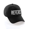 Classic Referee Hat Premium Cotton Low Profile Unstructured Adjustable Strapback
