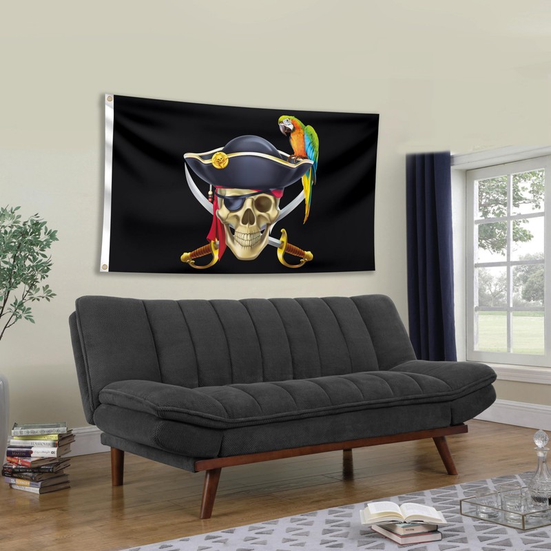 Pirate Flag – Jolly Roger Flag – Funny Flag -