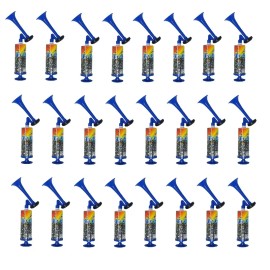 Unbranded 24PK 12'' Air Horn Pump Hand Push Loud Noise Maker Party Sport Events Graduation