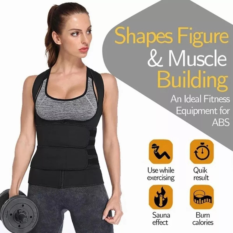 LOMETEB Comfort Belt Sports Neopreno Chaleco Reductor Gimnasio