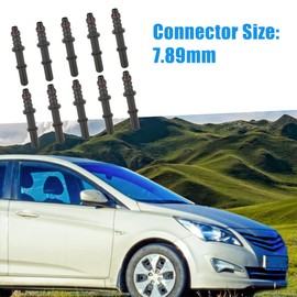 A ABSOPRO Quick Release Fuel Line Hose 7.89 mm Inner Diameter Connector Pack of 10