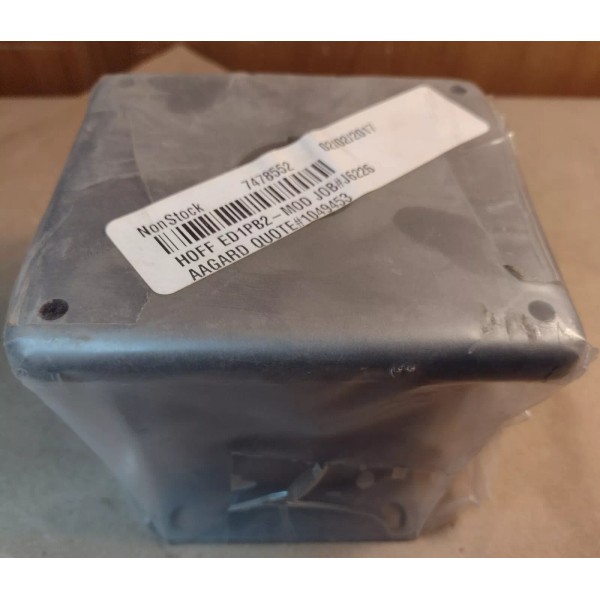 Hoffmann ED1PB2 Push Button Enclosure, Polyester Urethane Powder Coat Finish