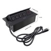 Pop Up Outlet;Pop up Power Strip; Embedded countertop;6.5 Feet 16AWG